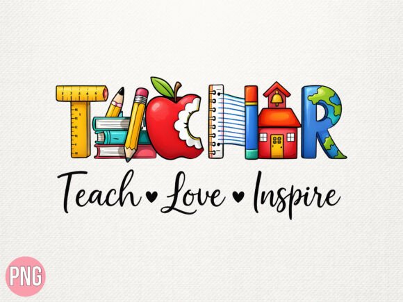 Bring Heartfelt Messages to Life with Teach Love Inspire Graphics
