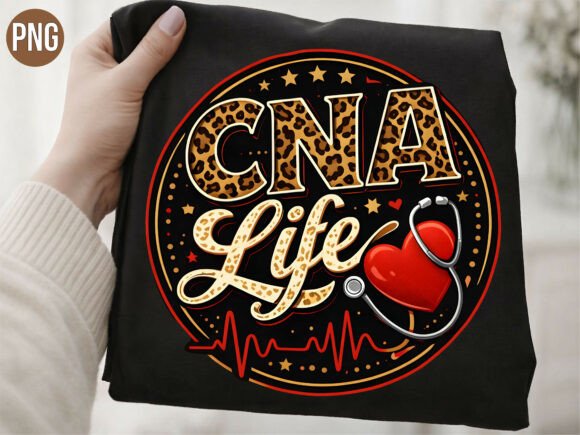 CNA Life Leopard Heart Nursing Nurse PNG: A Designer's Guide