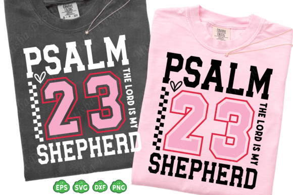 Psalm 23 SVG PNG: The Lord is My Shepherd Design Guide