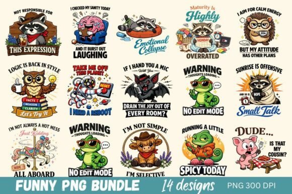 Why Sarcastic Animal PNGs Are the Design Asset You Didn't Know You Needed